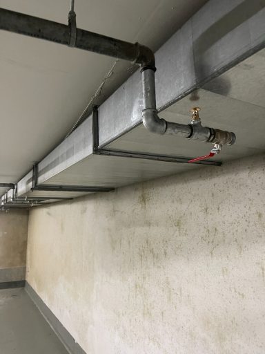 Sprinklerleitung an der Decke